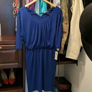 Blue jessica howard evening gown